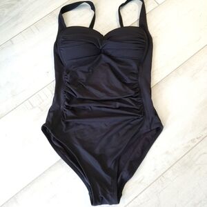 BLACK ONE PIECE BOND-EYE AUSTRALIA BATHING SUIT